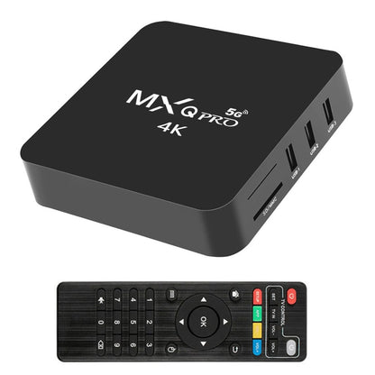 5G Wifi MXQ Pro 4K Ultra HD 64Bit Android Quad Core Smart TV Box Ram 1GB ROM 8GB