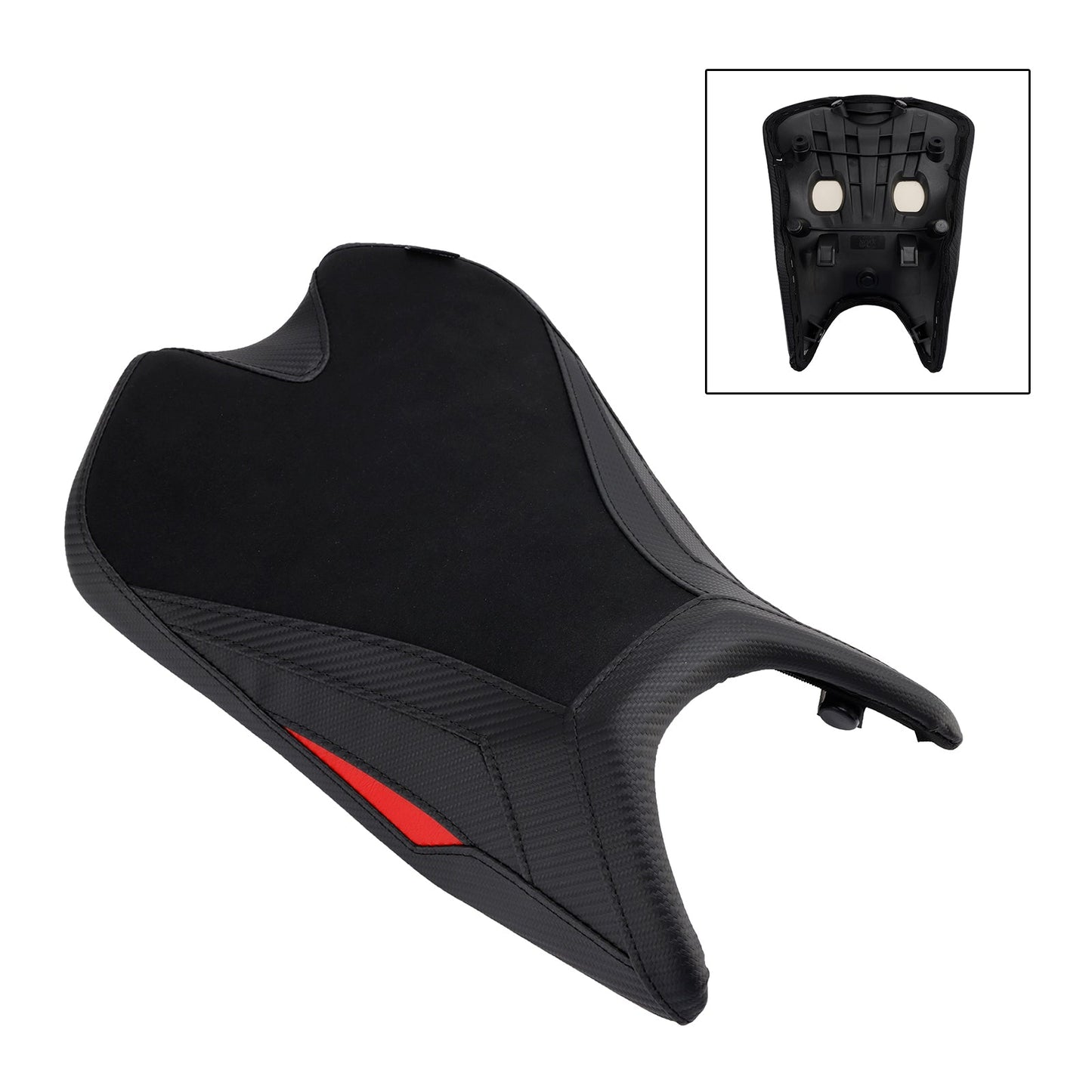 Sella passeggero anteriore inferiore per Aprilia Rs457 2024-2025, verde
