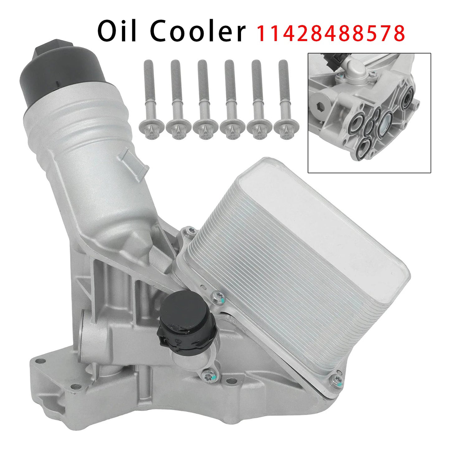 Radiatore olio per BMW Serie 8 G16, F93 840i xDrive 3.0L Coupé (anni 2019-2024) Codice articolo: 11428488578
