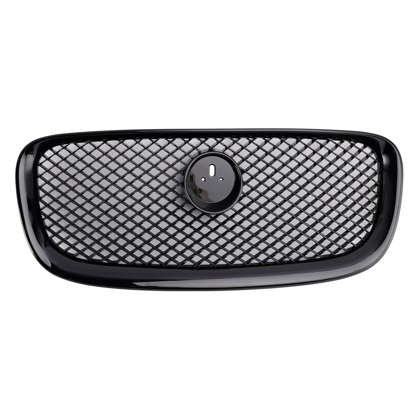 Griglia paraurti anteriore stile XF-R adatta per Jaguar XF 2012-2015, nero lucido