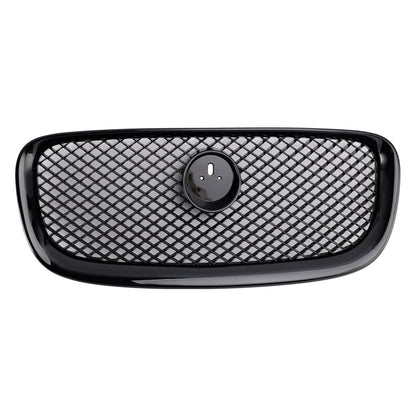 Griglia paraurti anteriore stile XF-R adatta per Jaguar XF 2012-2015, nero lucido