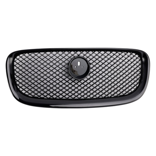 Griglia paraurti anteriore stile XF-R adatta per Jaguar XF 2012-2015, nero lucido