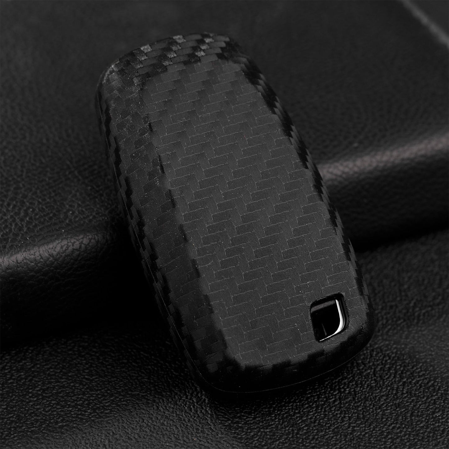 Custodia in similpelle e silicone per chiave auto con fibbia per Ford Smart