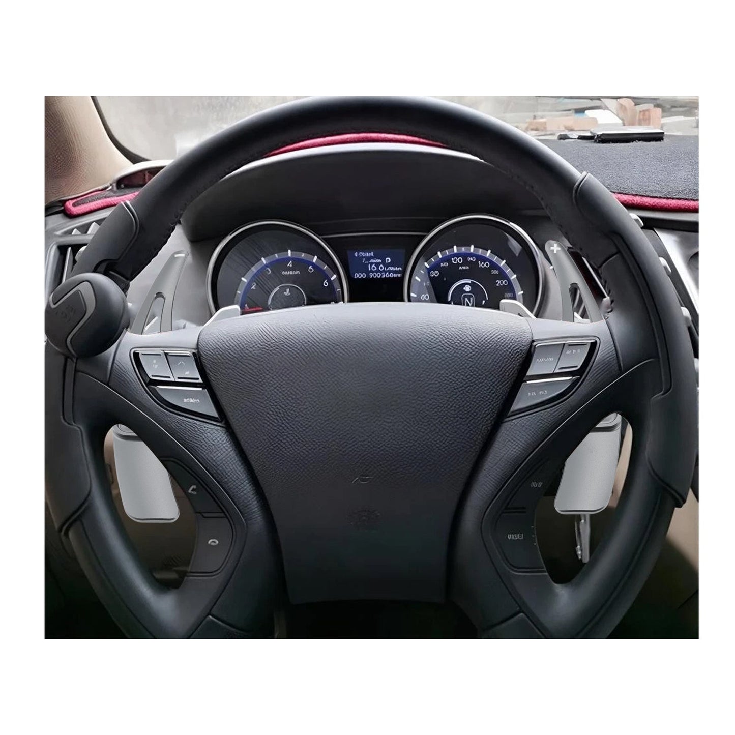 Leva del cambio al volante in alluminio per Hyundai Veloster 2012-2018