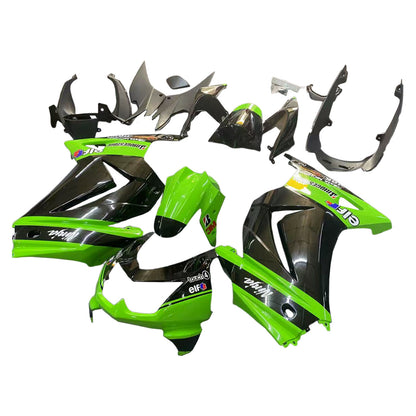 Kit di carenatura Bodywork Abs di plastica adatta per Kawasaki EX250 Ninja250R 2008-2012