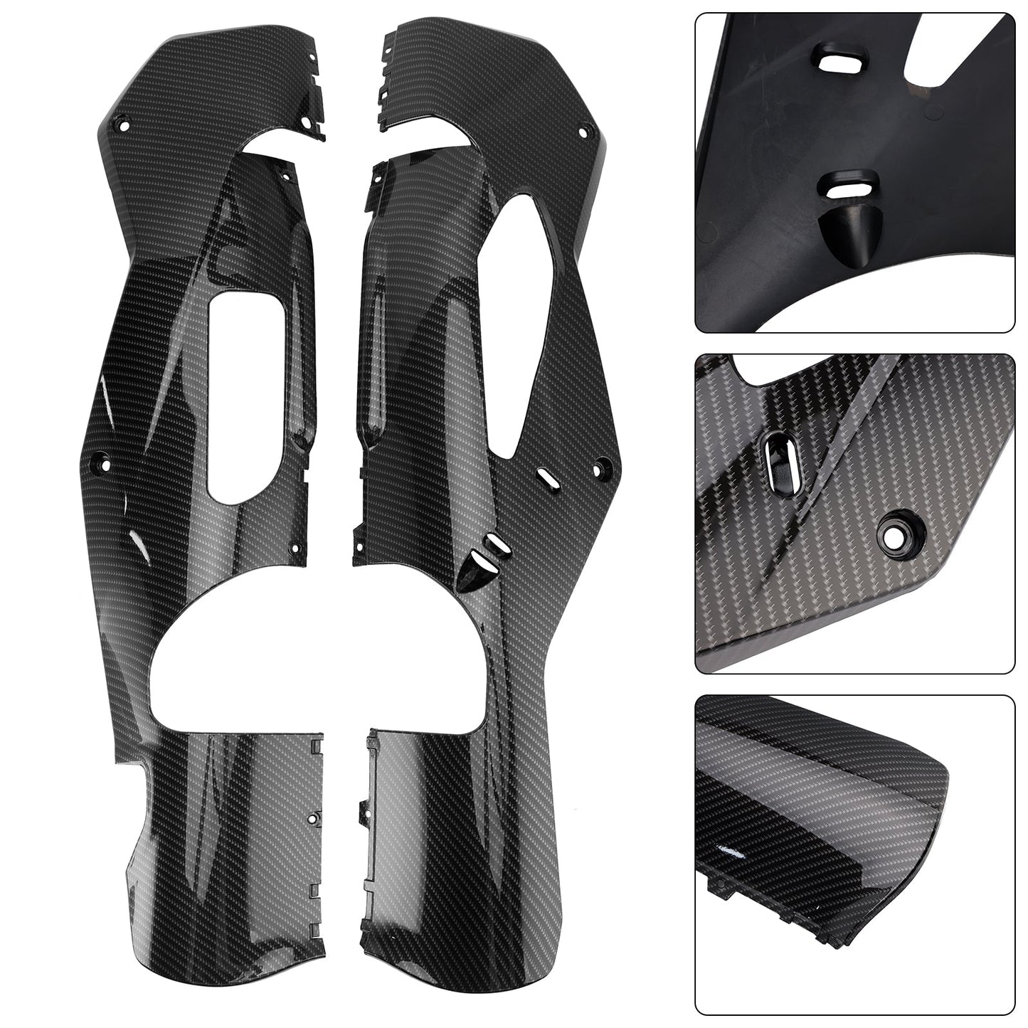 Carene laterali inferiori Aprilia RSV4 2021-2024, piastra di copertura completa della carenatura