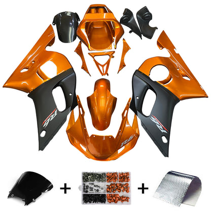 Kit carenatura per carrozzeria addominali in plastica adatta per Yamaha YZF 600 R6 1998-2002