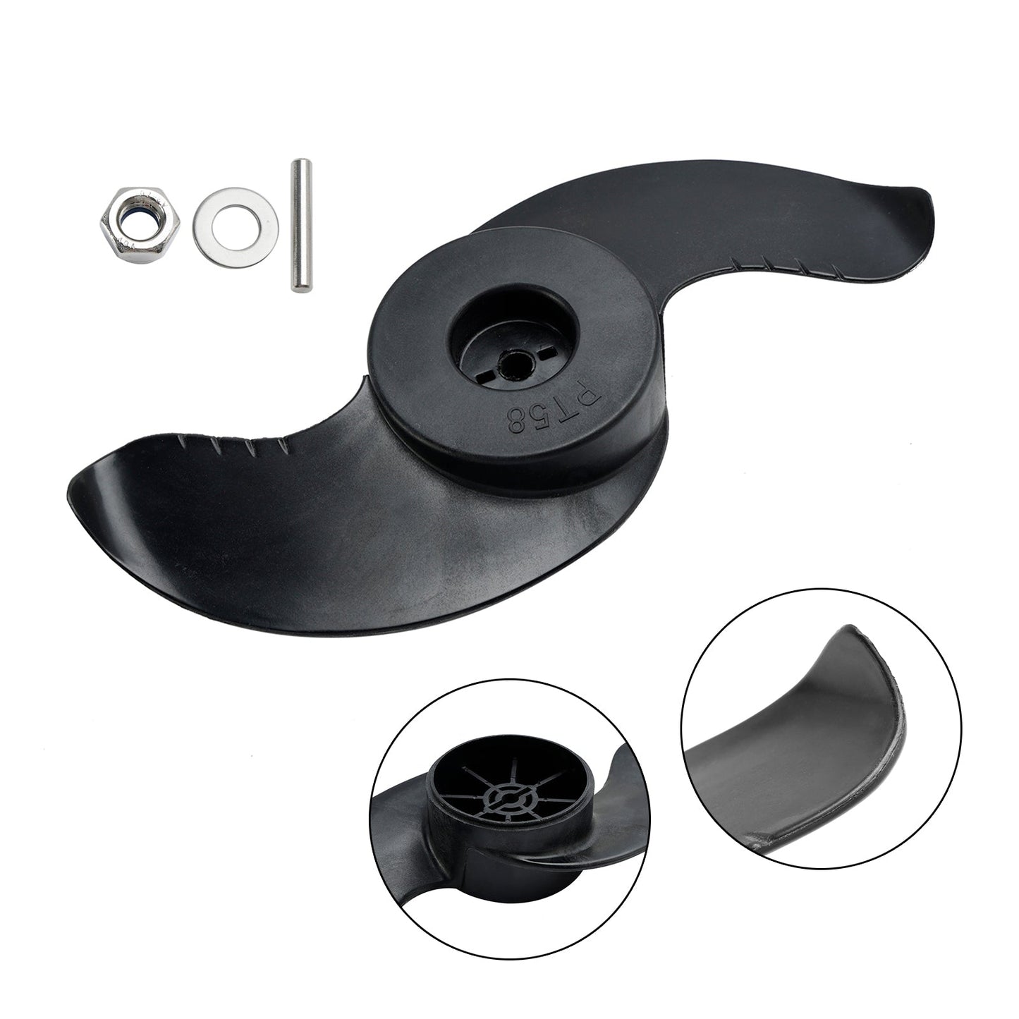 Elica per motore elettrico Weedless Wedge 2 per motore da 3-5/8" di diametro 2091160