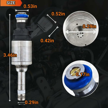 1 iniettore di carburante per Nissan Pathfinder Infiniti QX60 17-20 V6 3.5 16600-6KA0A