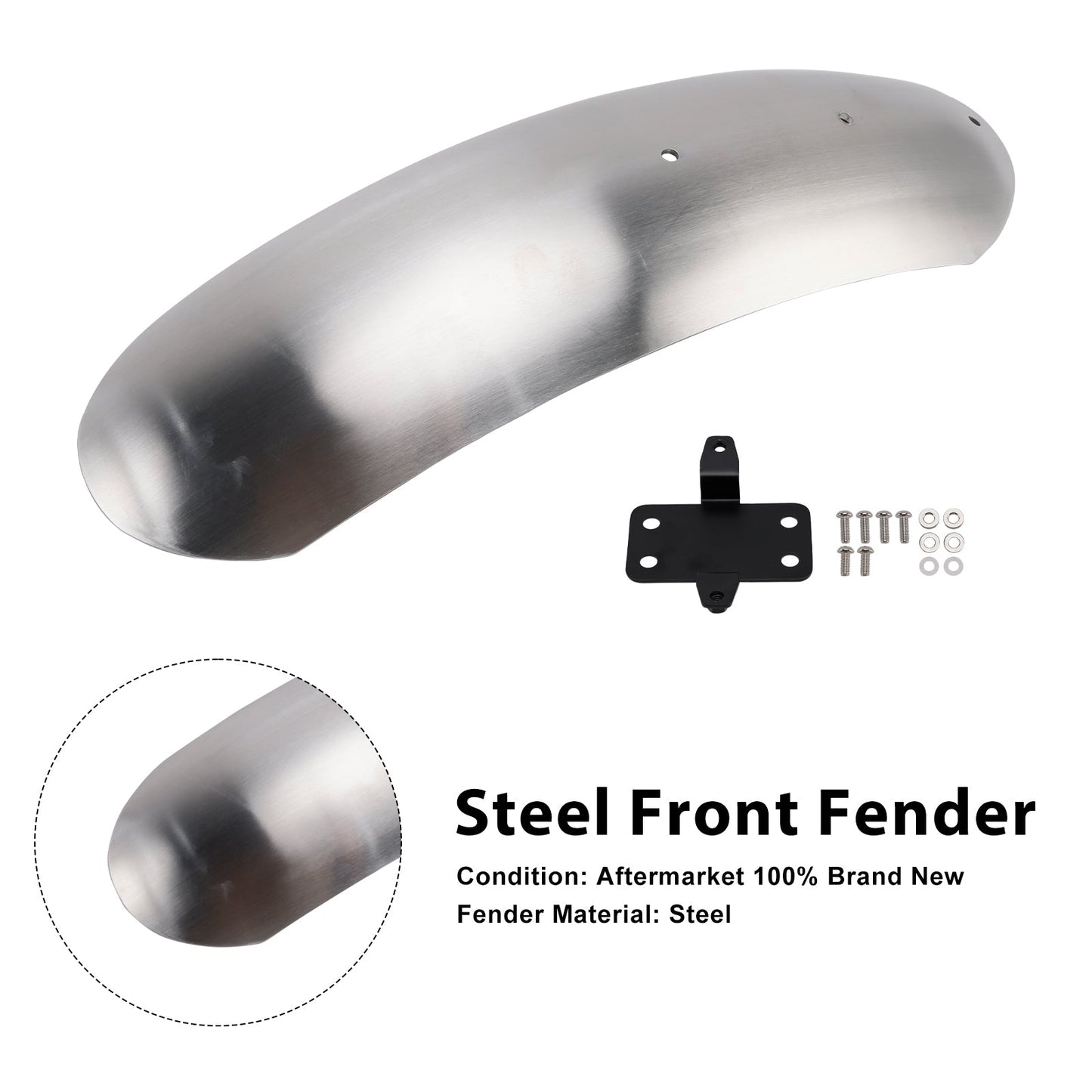 Parafango anteriore in acciaio Scrambler 400X 2023-2025