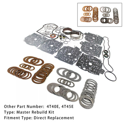 Kit di ricostruzione completa della trasmissione Chevrolet Pontiac Saturn dal 1995 in poi 4T40E 4T45E