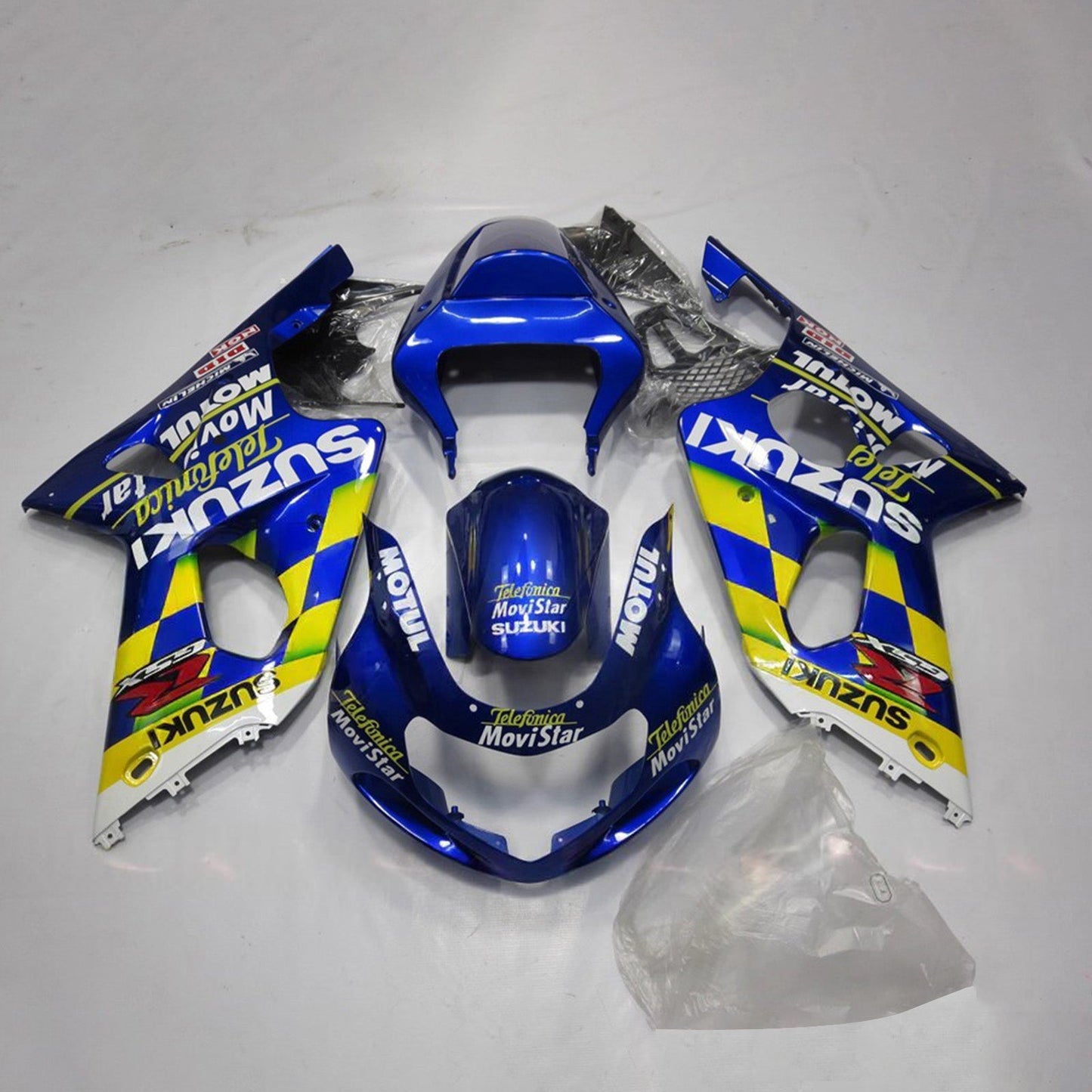 Kit carenatura iniezione plastica ABS per Suzuki GSXR1000 2000-2002 K1 K2