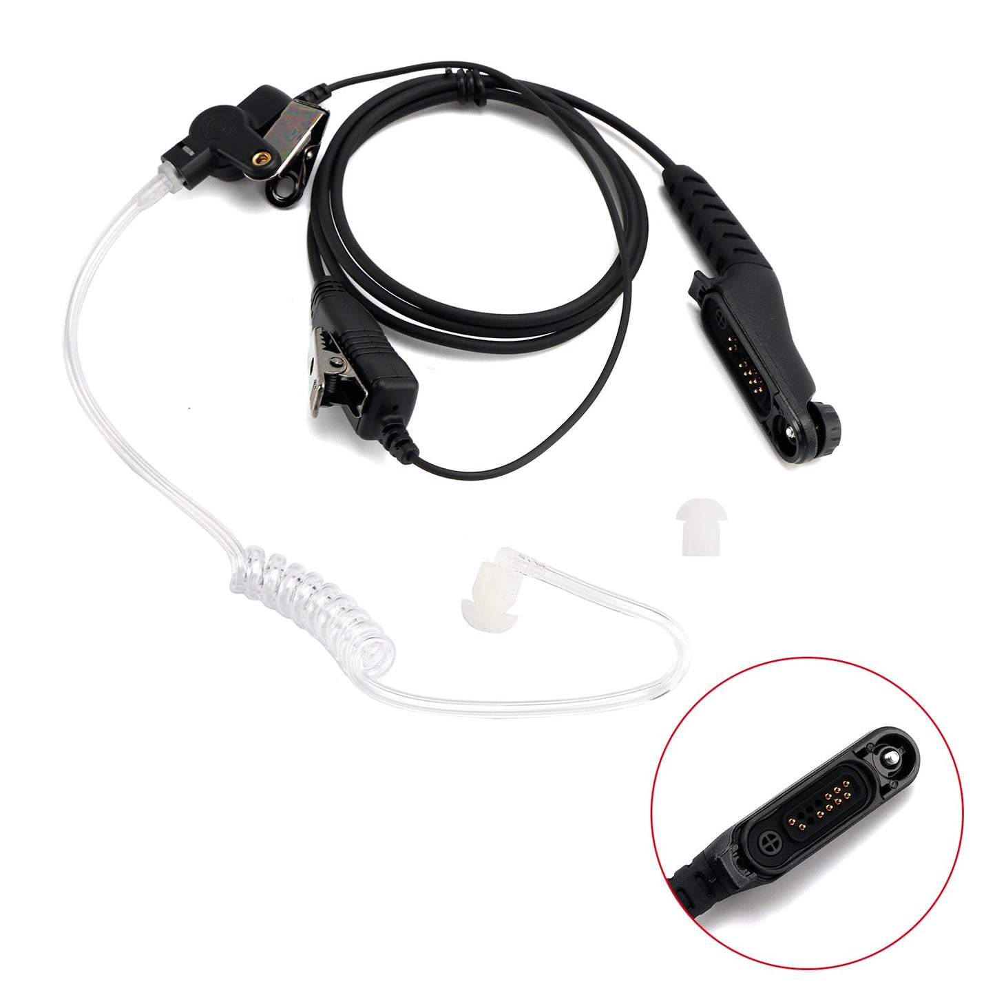 Auricolari in-ear con tubo d'aria trasparente R7-018 per R7 R7A MXP600 ION APXN70 APXN50