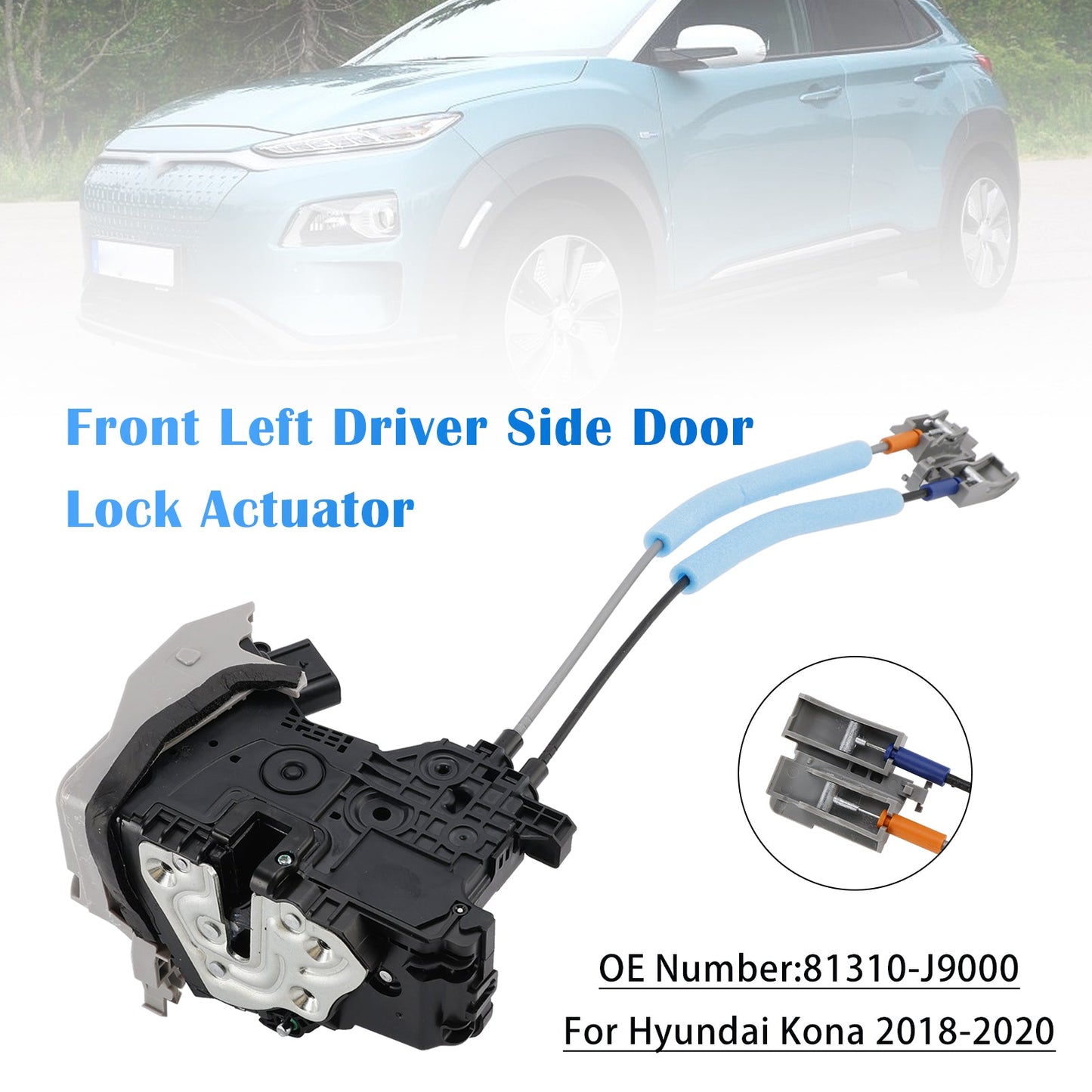 81310-J9000 Attuatore serratura portiera anteriore sinistra lato guida per Hyundai Kona 2018-2020