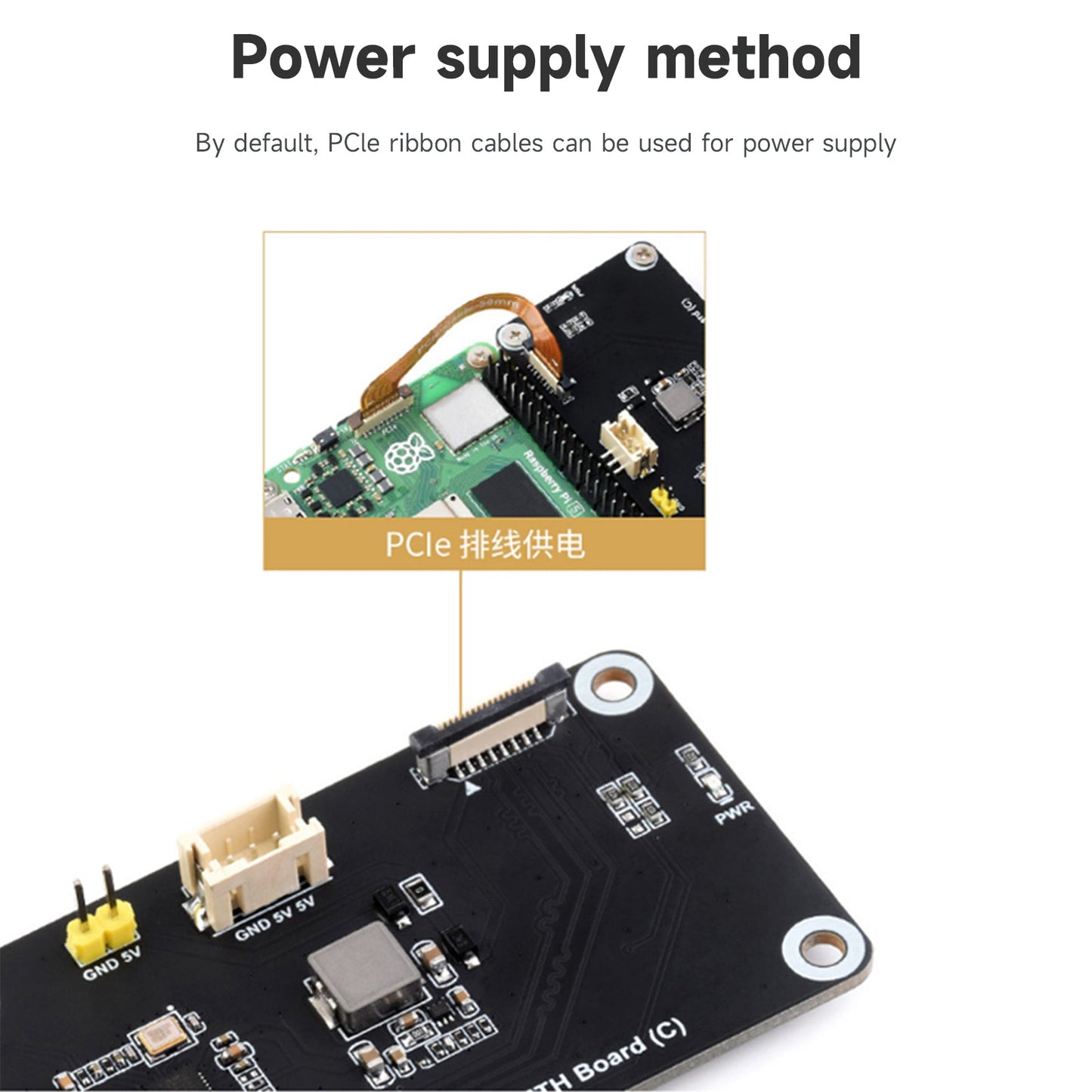 Scheda adattatore porta Raspberry Pi5 5B PCIe a Gigabit Ethernet senza driver del sistema operativo