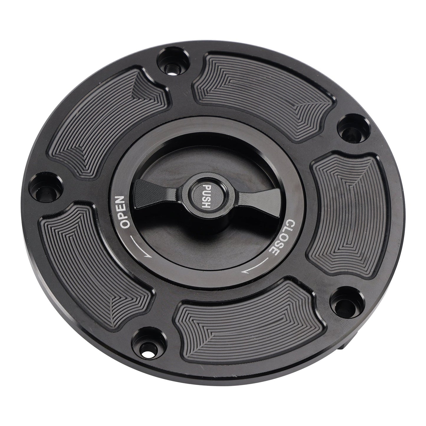Tappo serbatoio carburante CNC nero senza chiave per CFMoto 300 450 SS NK 700CL-X 800 NK 22-25