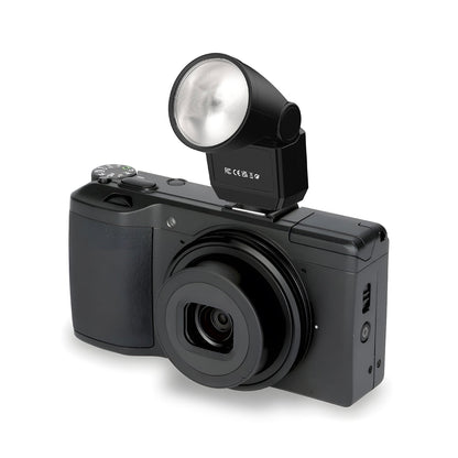 F02 Mini Flash Light Micro Slitta per Fotocamera Singola Luce di Riempimento Portatile per Fotografia