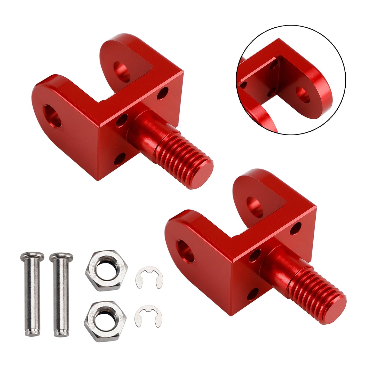 Staffa di montaggio per pedane adatta per Sur Ron Light Bee X/S Segway X160 X260