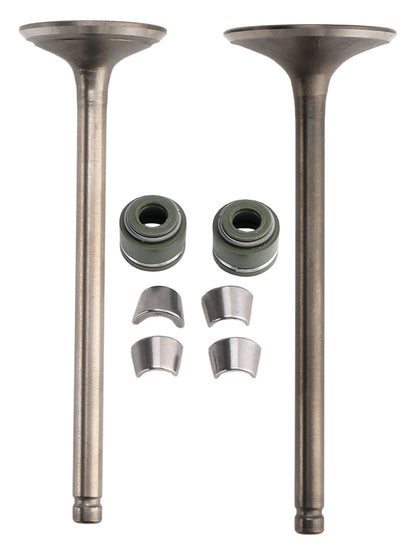 KIT VALVOLE DI ASPIRAZIONE E SCARICO PER MOTO DA CROSS CG200 GS200 POCKET MIKE ATV QUAD