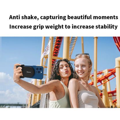 PH-30b Clip per selfie magnetica per telefono cellulare con ventosa magnetica, maniglia per scatto wireless