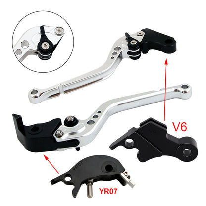 Leva frizione freno lunga adatta per YAMAHA XSR900 XSR900GP MT-09 MT-09SP 2024-2025