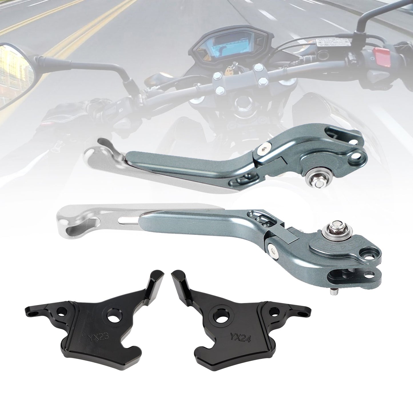 Leva freno frizione regolabile adatta per YAMAHA XMAX 300 2023-2025
