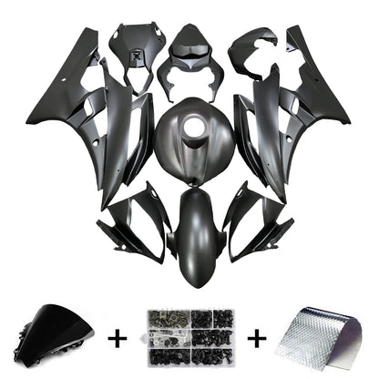 Kit carenatura iniezione plastica ABS per Yamaha YZFR6 YZF-R6 2006-2007
