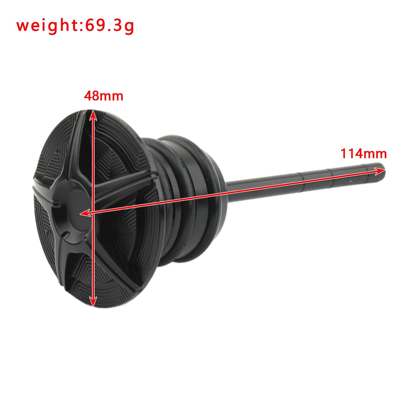 Tappo del serbatoio dell'astina di livello dell'olio per Softail 84-99 Sportster 82-03