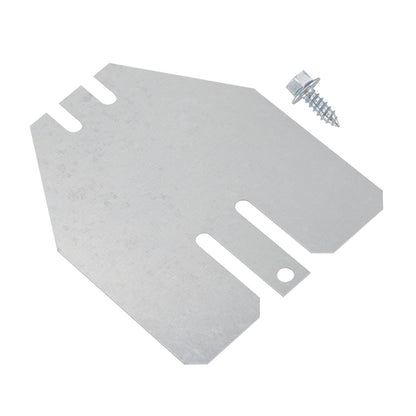 WE49X22606 Piastra di copertura dello scarico dell'asciugatrice