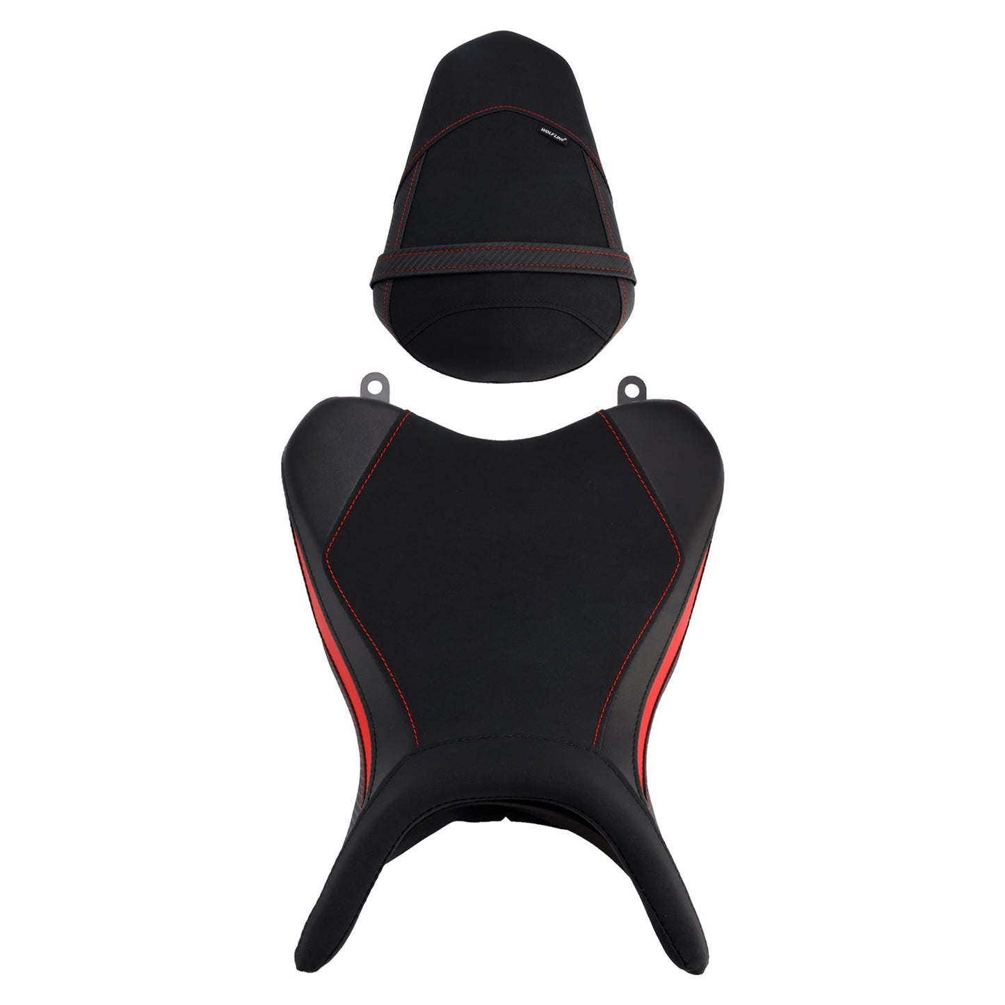 2025 - Per Yamaha Yzf-R3 2025 - Mt-03 Cuscino posteriore per sedile conducente e passeggero, rosso