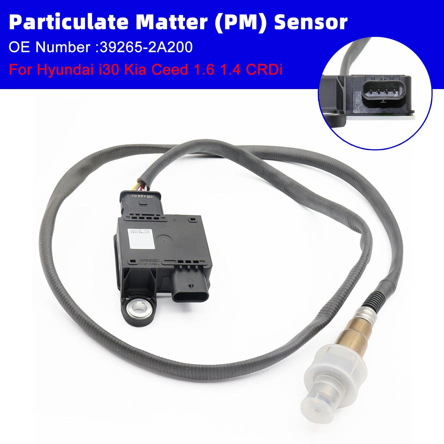 09/2012-07/2018 Sensore di particolato diesel 39265-2A200 per KIA CEE'D Sportswagon (JD) 1.4 CRDi 90 Station Wagon 39265-2A200