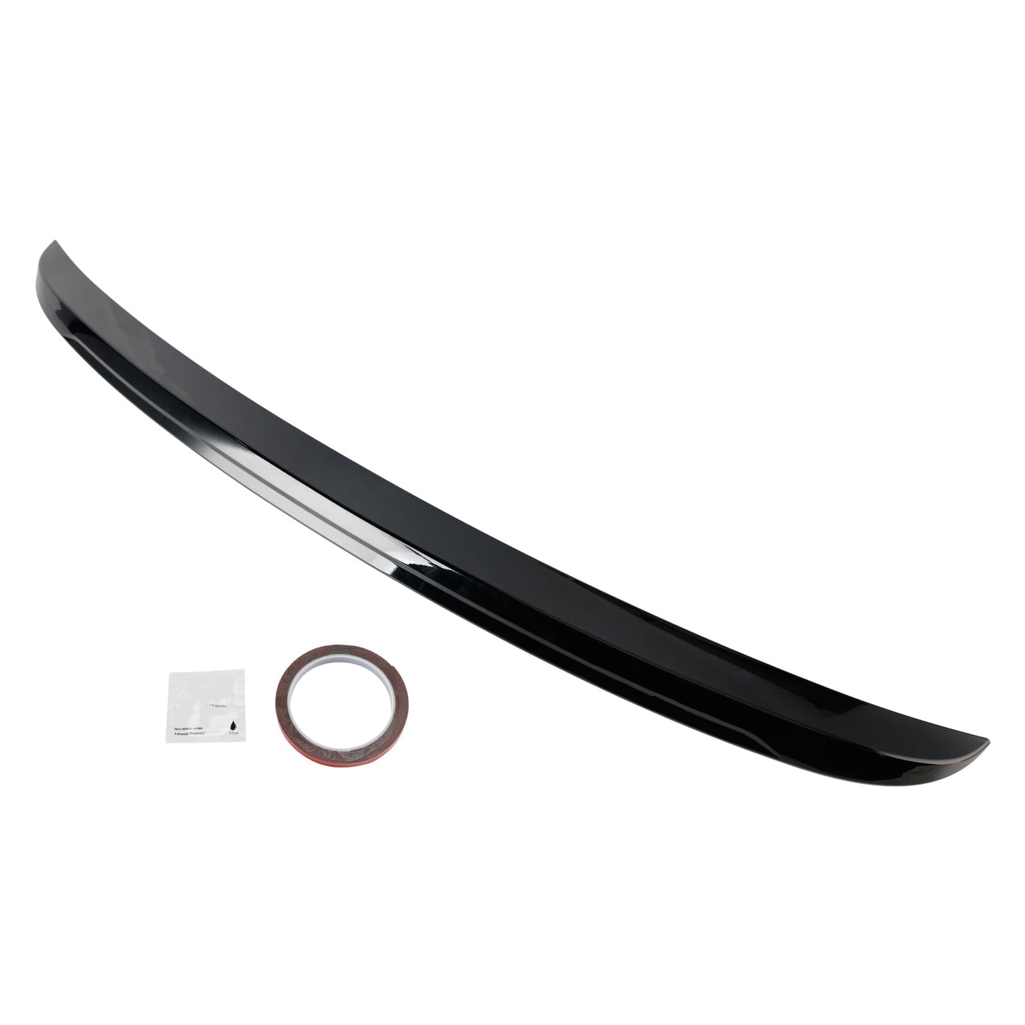 Spoiler posteriore nero lucido per BMW Serie 5 E60 M5 M5 Style 2003-2010