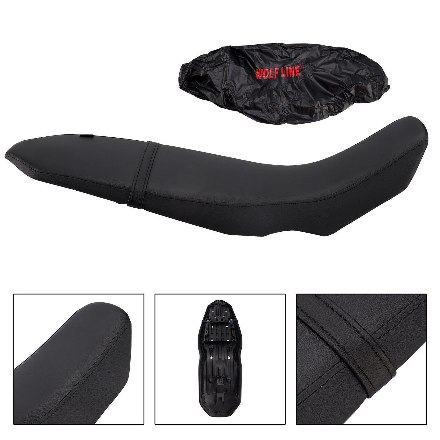Cuscino per sedile passeggero anteriore Raider per Yamaha Tenere 700 T700S 2025, colore rosso.