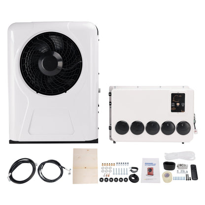 Condizionatore d'aria split DC 24V per camper, roulotte e camion, 13000 BTU.