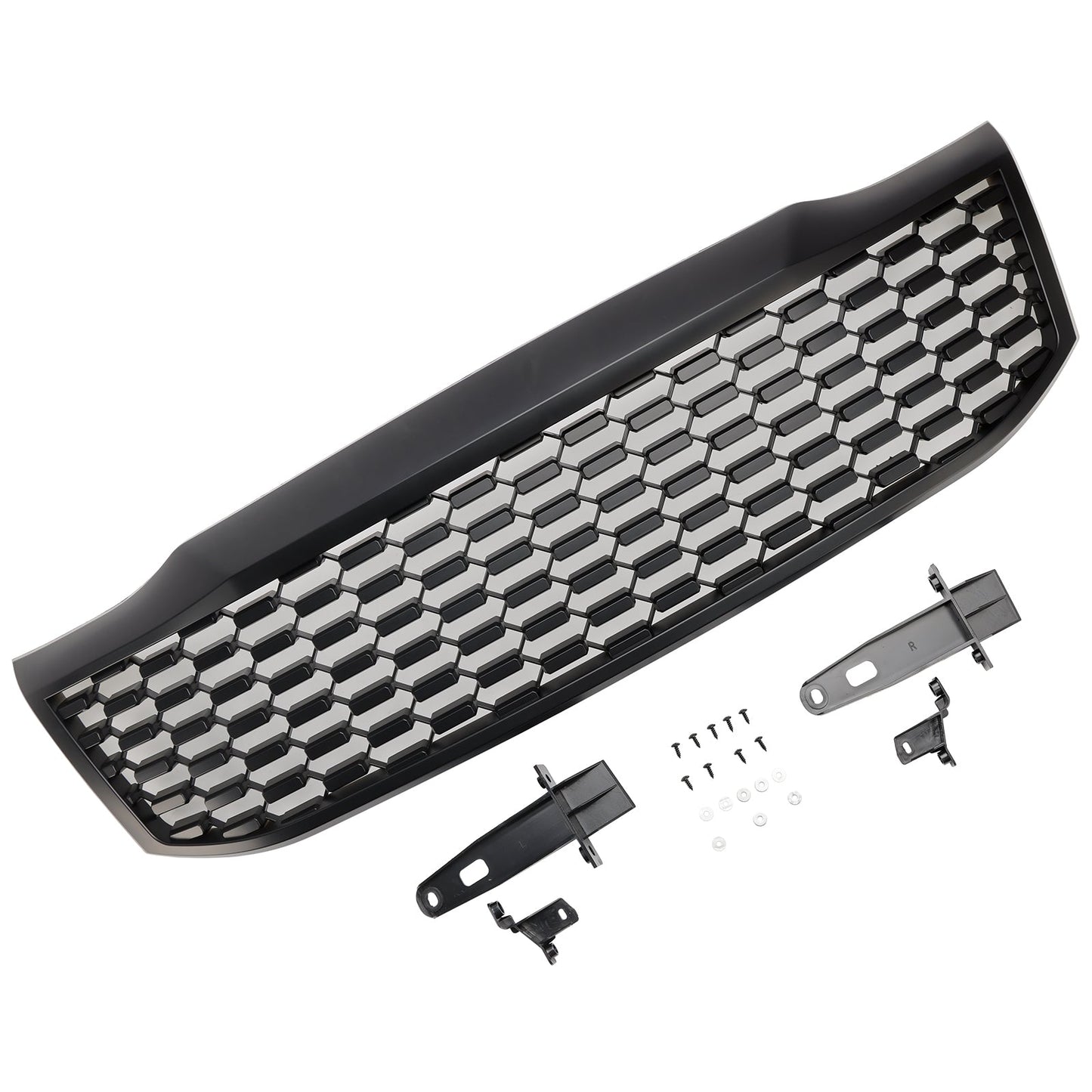 Griglia paraurti anteriore nera opaca Toyota Hilux Vigo MK7 2012-2014