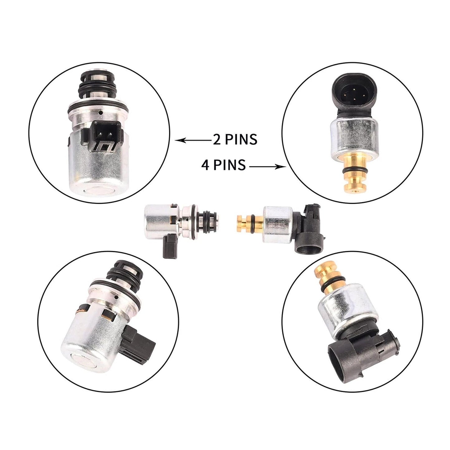 Kit solenoide sensore pressione regolatore Dodge Ram 1500 1996-1999 4617210 56041403AA