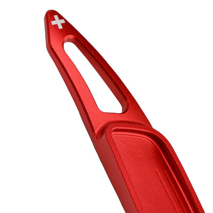 Palette del cambio al volante per Renault Arkana 2021-24 in alluminio rosso