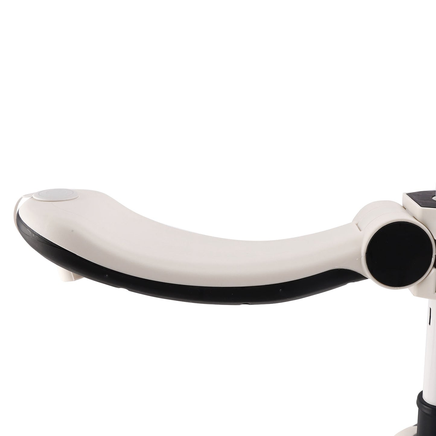 Sedile pieghevole per scooter per bambini 2 in 1, barra pieghevole regolabile a 3 ruote, nera