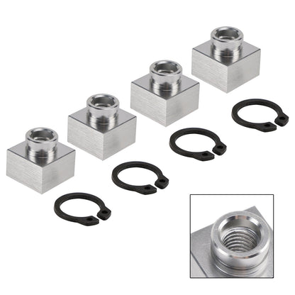 Set 4X di dadi di inserimento e anelli elastici per rimorchi per motoslitte 04414 03400 per Triton Xt e Lt