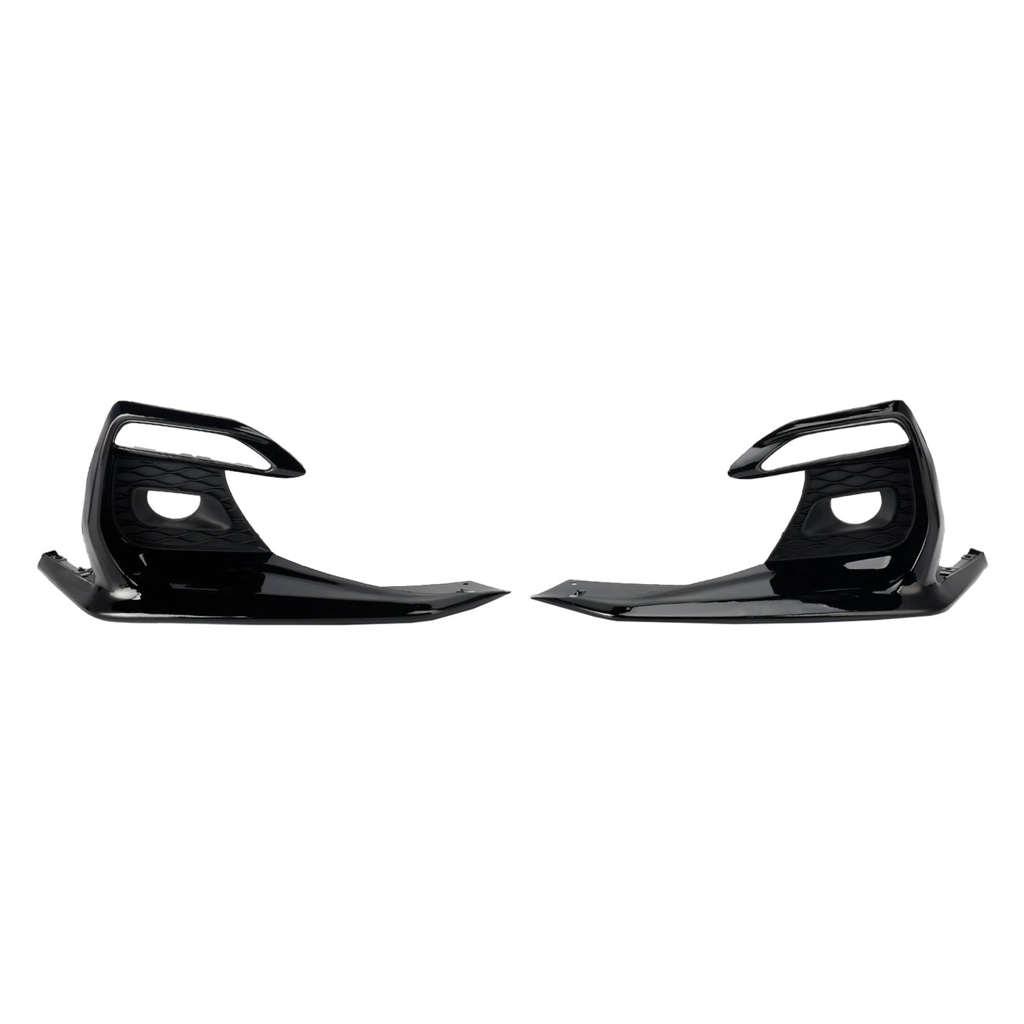 Coprifaro fendinebbia paraurti Infiniti Q50 Sport 2018-2020, cornici griglia nere