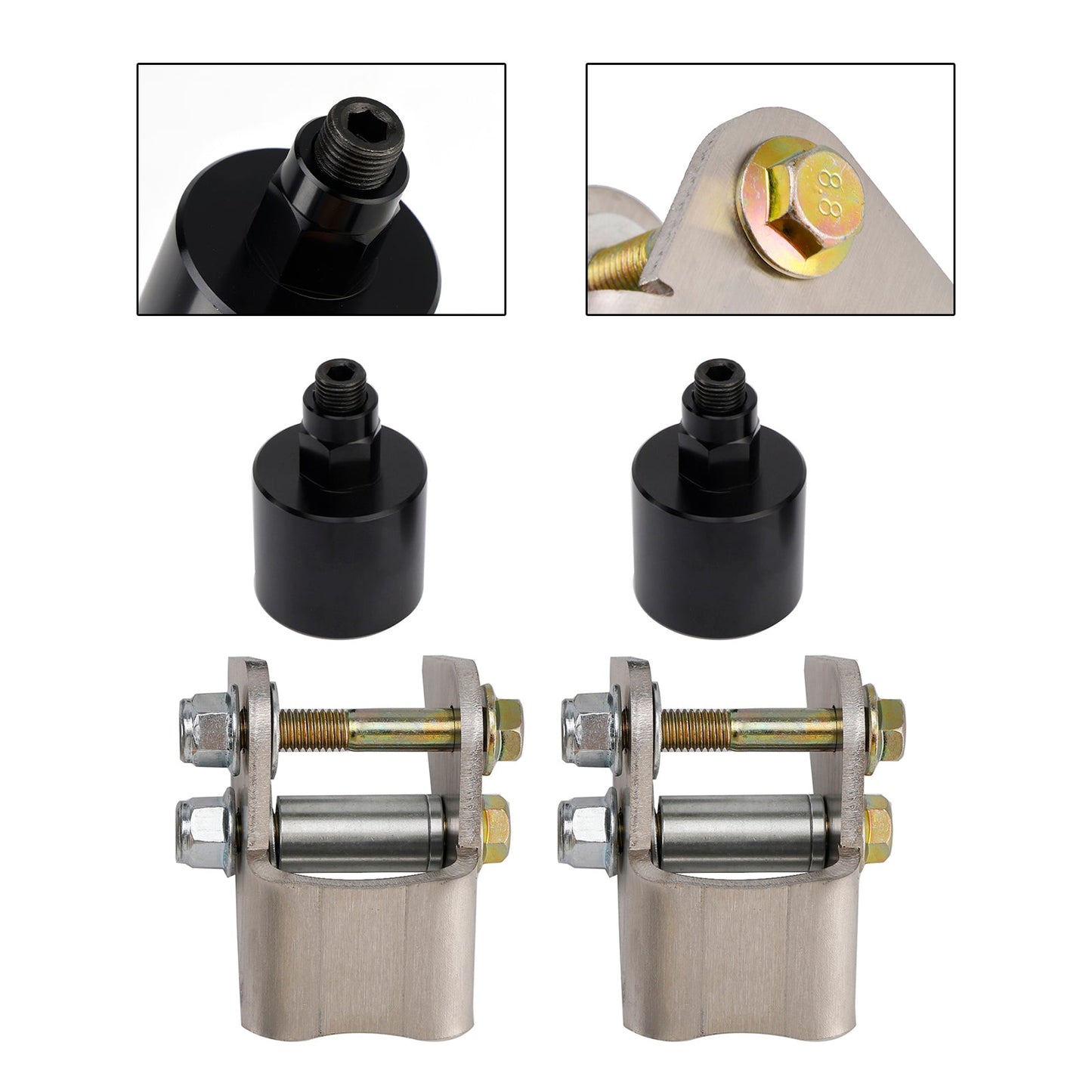 Set di sollevamento da 3 pollici per sospensioni anteriori e posteriori per Polaris Ranger 400 500 800 Crew