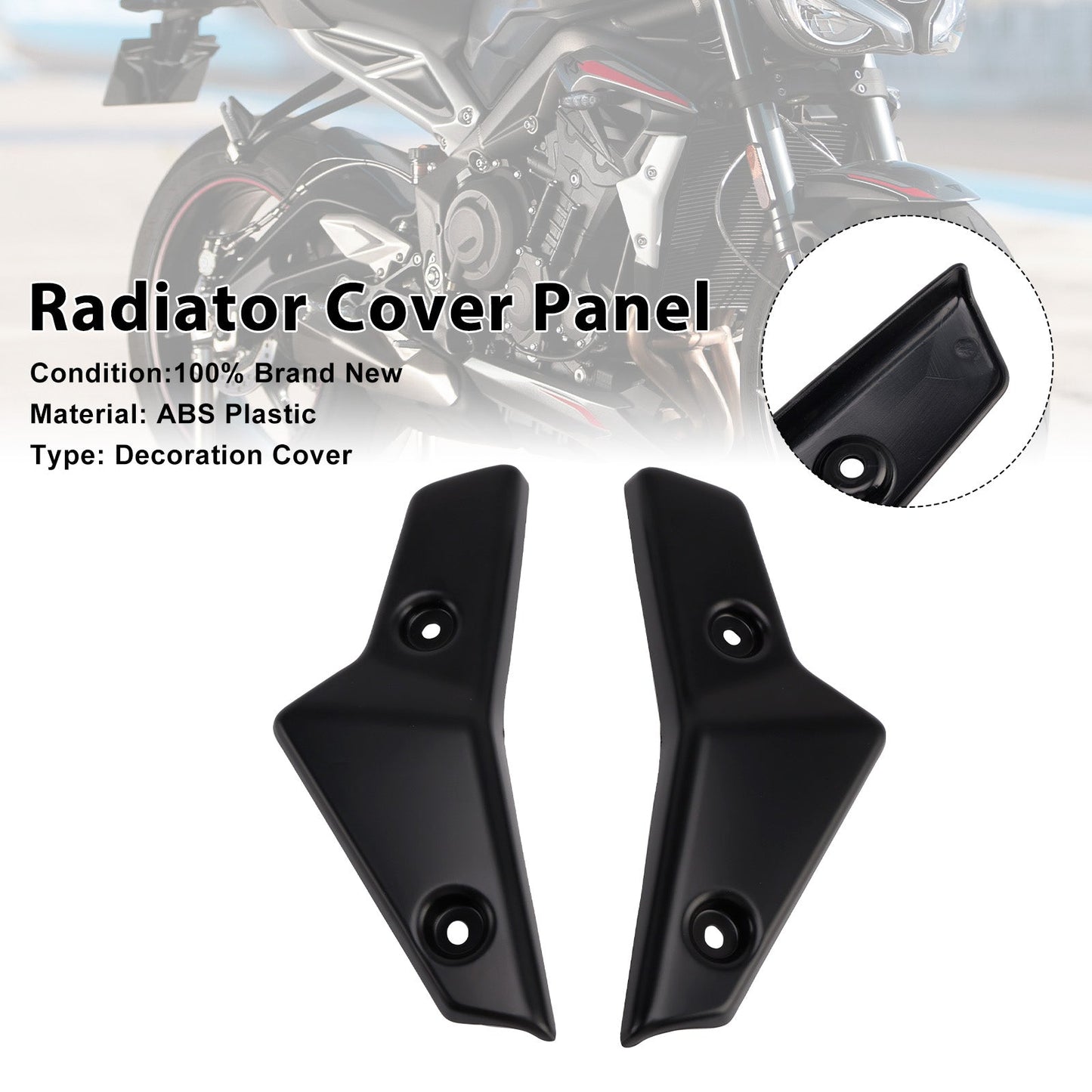 Pannelli carenatura laterali radiatore Street Triple 765 R/RS 2020-2022