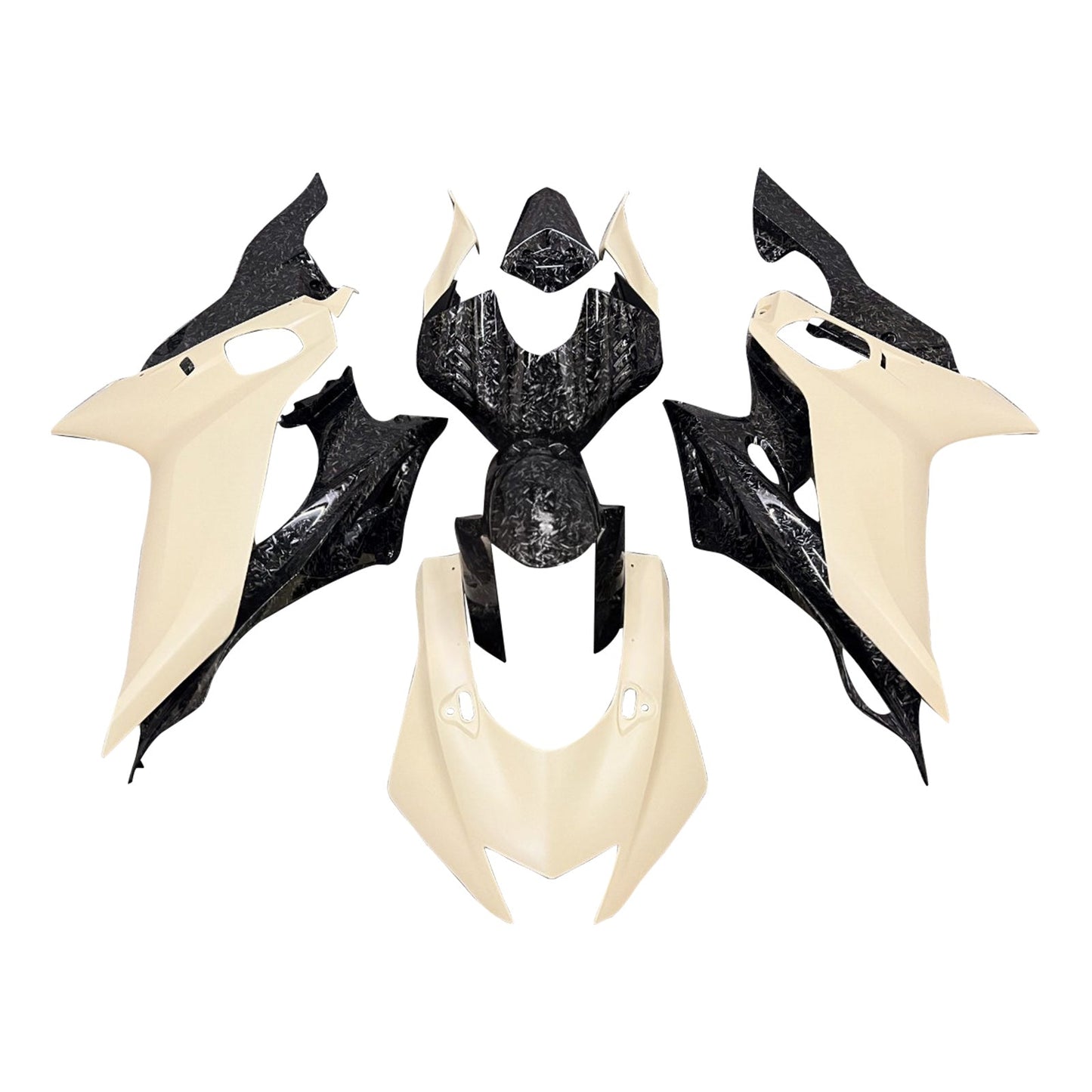 Kit carenatura iniezione in plastica ABS adatto per Yamaha YZF-R6 2017-2023