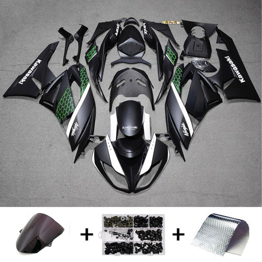 Kit carenatura iniezione in plastica ABS adatto per Kawasaki ZX6R 636 2009-2012