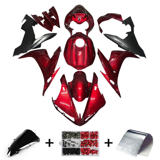 Kit carenatura iniezione plastica ABS per Yamaha YZFR1 YZF-R1 2004-2006