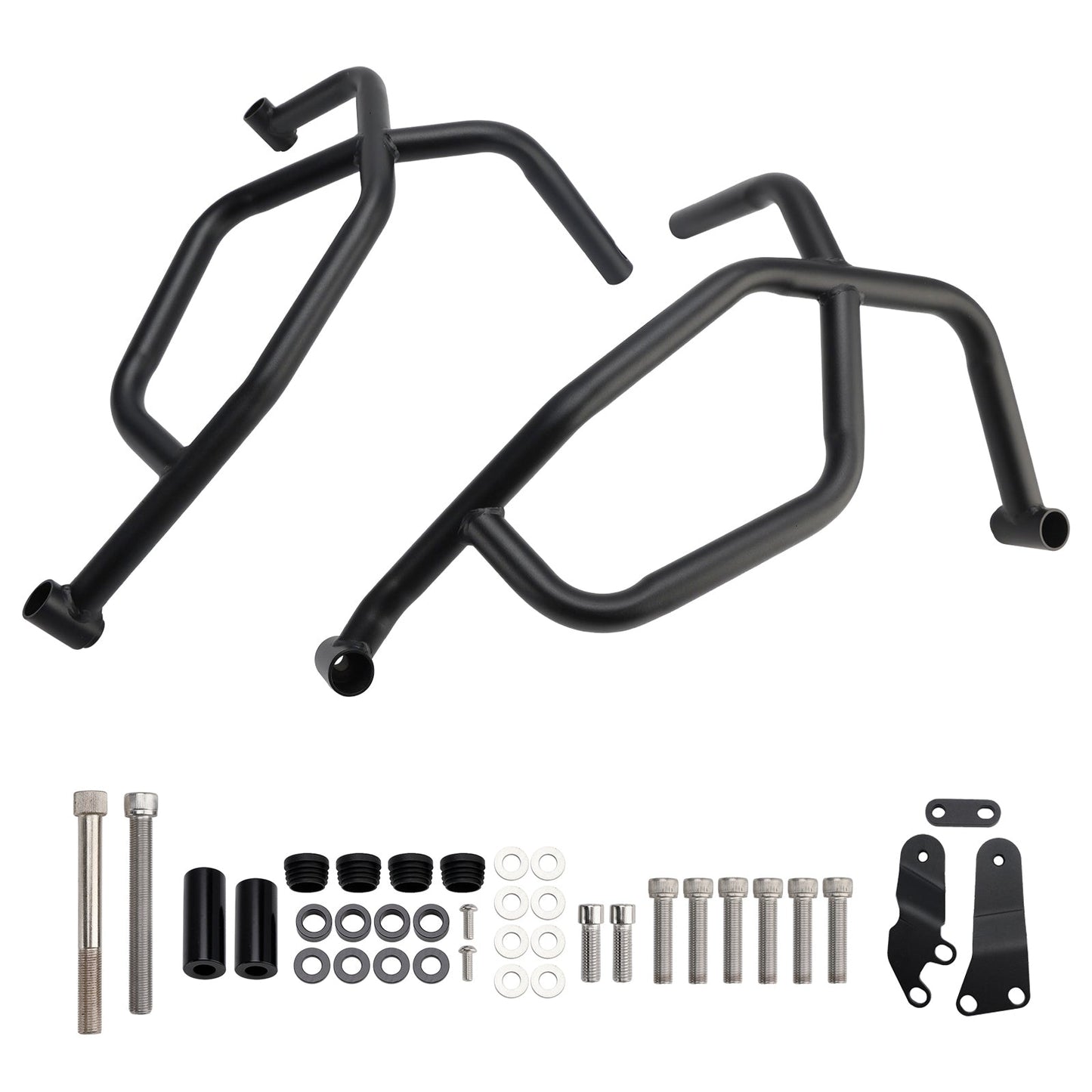 Barra di protezione inferiore per motore Yamaha Tracer 7 2021-2025, telaio in acciaio, colore nero
