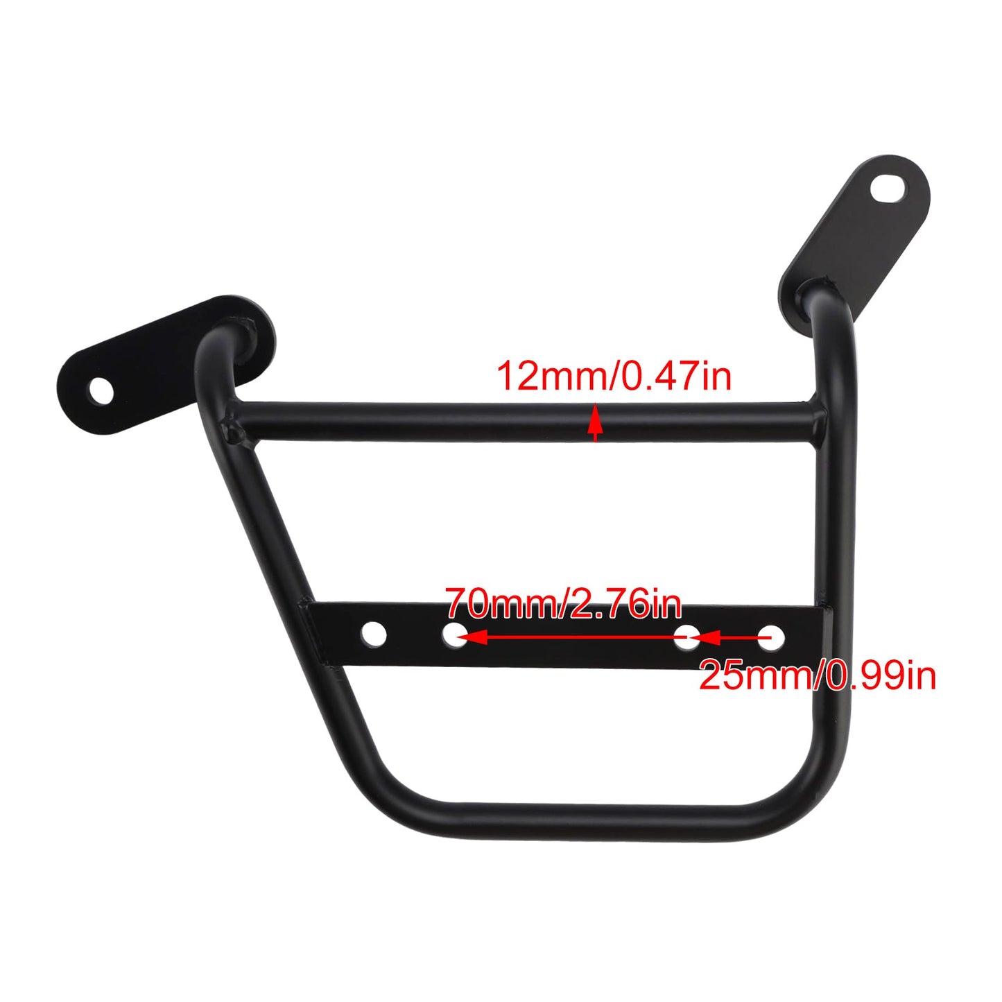 Staffa di montaggio per supporto borsa laterale HONDA GB350RS 2022-2025
