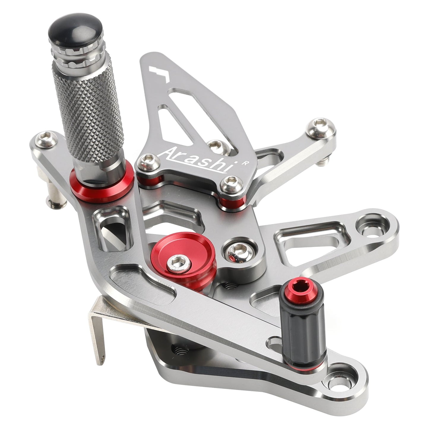 Pedane arretrate in alluminio CNC Kawasaki Ninja ZX6R ZX636 2024-2025