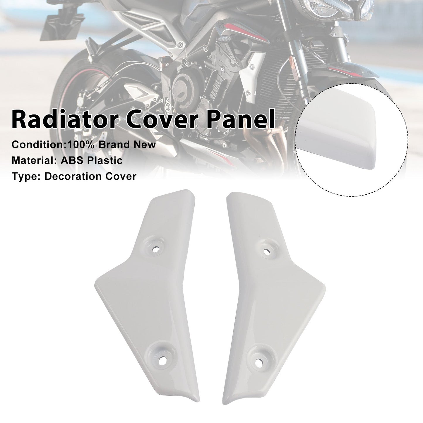 Pannelli carenatura laterali radiatore Street Triple 765 R/RS 2020-2022