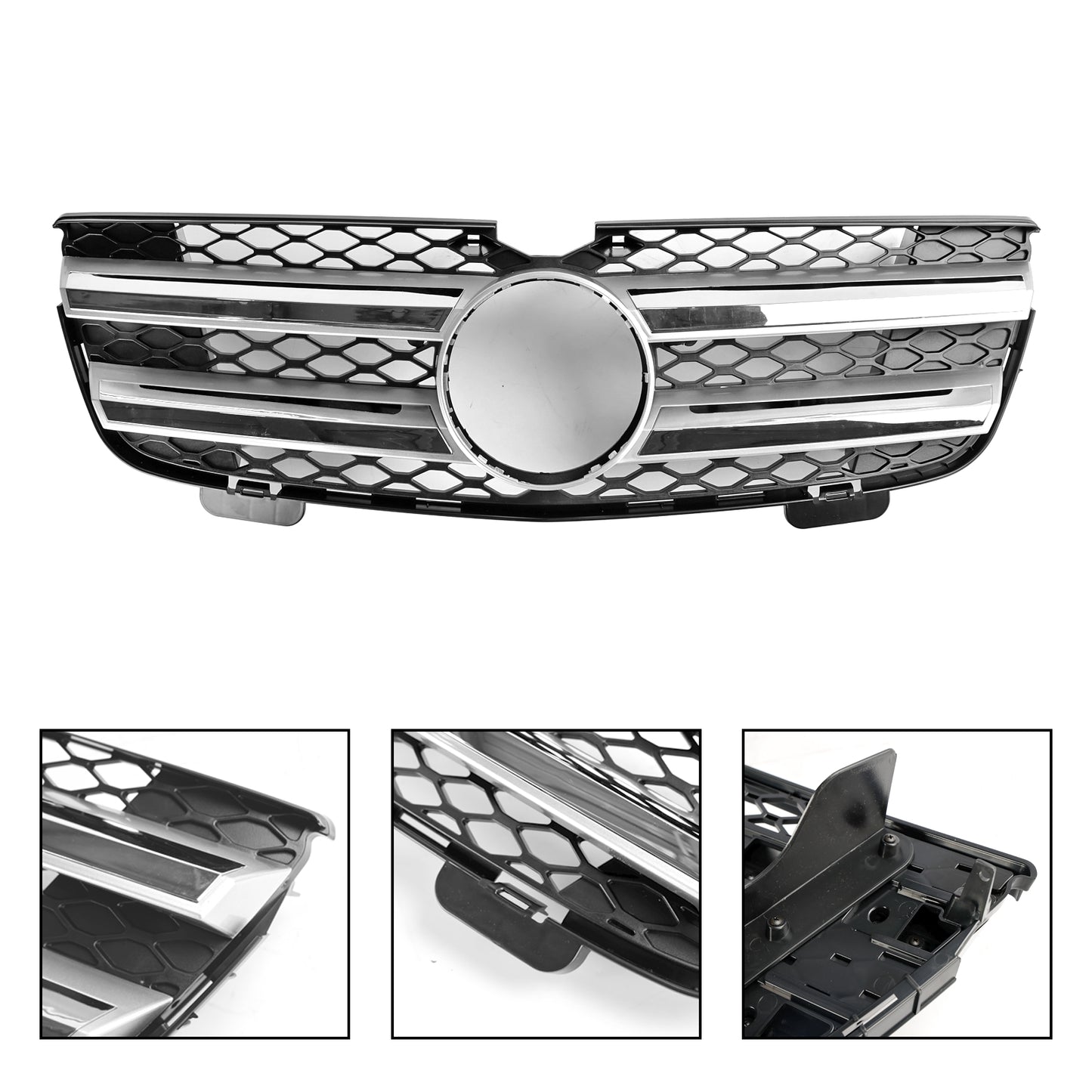 Per Mercedes Benz Classe GL X164 2007-2009 Griglia paraurti anteriore cromata
